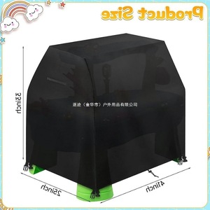 Funda Protectora para Juguetes Infantiles, 41x25x33 Pulgadas, Impermeable, a Prueba de Polvo, para Exteriores, en Negro, Beige y Gris, Unisex - Product Image 2