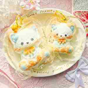 Jouet anti-stress en silicone de qualité alimentaire, ours en peluche ou lapin moelleux à rebond lent, cadeau pour filles - Product Image 3