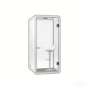 Offre spéciale Bon marché Bureau de discussion mobile résidentiel intérieur insonorisé préfabriqué Pod pour 1 personne - Product Image 1