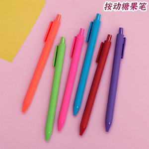 Stylo bille Saiwei Macarons 0,5 mm encre noire, corps en plastique, logo personnalisé, outil d'écriture promotionnel - Product Image 3