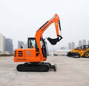 Excavadora de cadenas CDM6060w G4 de 5.8 toneladas, miniexcavadora, equipo de movimiento de tierras para construcción de carreteras, alta calidad - Product Image 4