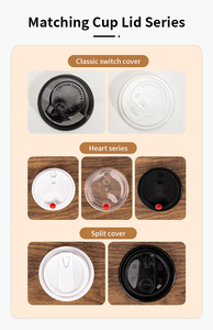 Gobelet à café imprimé de haute qualité, double paroi, 16 oz, style alimentaire, pour boissons froides, jus, milkshakes, fournitures pour cafés, 2026 - Product Image 4