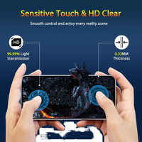 Ultra HD 9H durezza custodia in vetro temperato per Samsung per Galaxy A55/A35/A25/A15 per iPhone 3D Radian 0.33mm smartphone fotocamera L