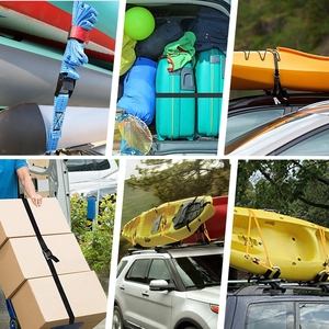 Cũng được thực hiện tùy chỉnh logo cam khóa dây đai Tie xuống dây đai lashing Polyester thắt lưng Ratchet Tie xuống với cam khóa - Product Image 6