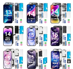 หน้าจอ OLED แบบนิ่มข<span class=keywords><strong>น</strong></span>าด 6.1 6.3 6.7 6.9 <span class=keywords><strong>น</strong></span>ิ้ว พร้อมชิป IC แบบพกพาสำหรับ <span class=keywords><strong>iPhone</strong></span> 12 13 <span class=keywords><strong>14</strong></span> 15 16 17 <span class=keywords><strong>Pro</strong></span> Max Plus 16E 17E - Product Image 1