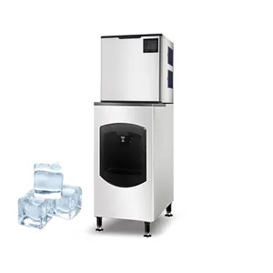 Shineho Coffee Shop Ice Maker And Dispenser Machine Best Price Ice Cube Making Machine Commercial For Sale