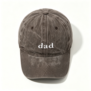 Gorra de algodón vintage lavada con bordado personalizado de logo de letras pequeñas, suave y sin estructura, para hombre, para exteriores, protección solar común - Product Image 3