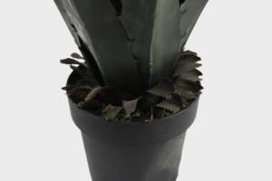 Planta Artificial de <span class=keywords><strong>Agave</strong></span> con Púas de Plástico de 80 cm, para Interiores y Exteriores, 26 Hojas, 10 Años de Duración, Ecológica, Pequeña, para Suelo - Product Image 4