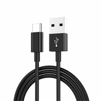 Câbles USB Type-C en alliage d'aluminium avec connecteur en nylon tressé et âme en cuivre pur (1m) pour téléphones portables, banques d'alimentation, tablettes - 10W 2A