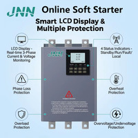 Démarreurs de moteur intelligents JNN L6 11KW 15KW, unité de commande de pompe triphasée à démarrage et arrêt progressifs avec protection contre les surcharges