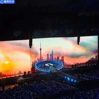Pantalla LED de Alquiler para Escenarios P3.91, Exterior, 500x500mm, Gabinete de 4000nits, Resistente al Agua, Pantalla de Fondo para Conciertos y Eventos