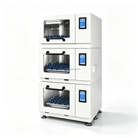 Incubateur à CO2 réfrigéré 140L pour agitation, culture cellulaire ADN, purification de protéines d'hybridomes, R&D vaccinale, incubateur CO2 empilable pour laboratoire