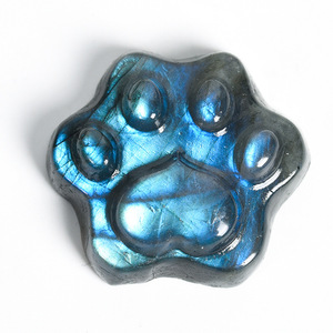 100% naturel vente chaude en gros sculptures de <span class=keywords><strong>labrador</strong></span> en cristal naturel - Product Image 6