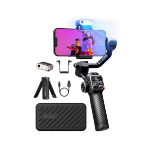 <span class=keywords><strong>Hohem</strong></span> iSteady M6 Kit <span class=keywords><strong>Stabilisateur</strong></span> de cardan pour <span class=keywords><strong>Smartphone</strong></span> Cardan de téléphone à 3 axes avec capteur de suivi AI Lumière de remplissage magnétique - Product Image 1