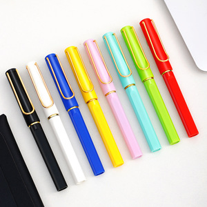 Custom Logo Gel <b>Pens</b> Plastic Portable Promotional Writing <b>Pens</b> For Office Meeting Signing - Product Image 1