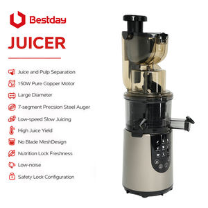 Extracteur de jus lent à pression à froid pour une utilisation quotidienne à la maison, préparation de jus détoxifiants et de boissons riches en nutriments - Product Image 3