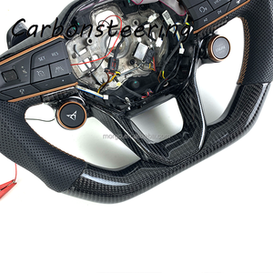 Volante LED de Fibra de Carbono Personalizado para SEAT Cupra Leon MQB EVO PQ Tavascan Terramar Formentor VZ VZ5 Leon Ibiza Ateca <span class=keywords><strong>Arona</strong></span> - Product Image 3