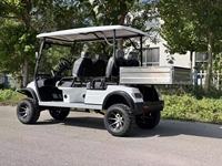 Chariot de golf utilitaire, véhicule de transport, mini-camionnette, chariot électrique pour le transport de marchandises, véhicule autoporteur pour usage hors route public