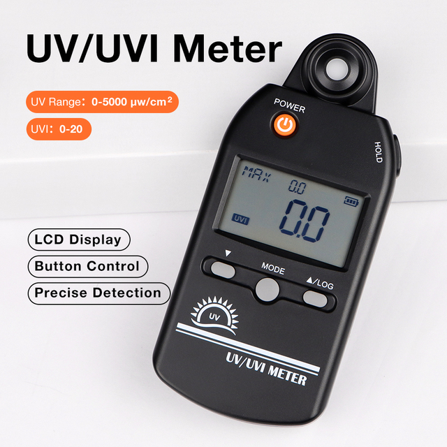 Digital Ultraviolet Energy Meter UV Irradiance Meter UV Power Meter High Precision Reliable Device for Industrial UV Measurement