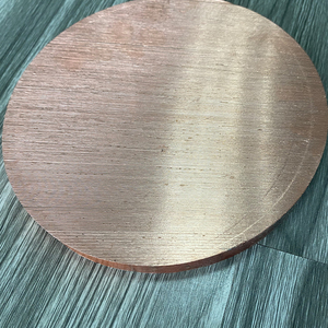 <span class=keywords><strong>Disque</strong></span> de tôle ronde en cuivre personnalisé <span class=keywords><strong>Disque</strong></span> de <span class=keywords><strong>plaquette</strong></span> en laiton cuivré 0.5mm 0.8mm 1mm 1.5mm pour l'industrie Plaque de cuivre Matière première - Product Image 3