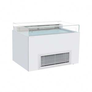 <span class=keywords><strong>Vitrina</strong></span> Refrigerada Comercial <span class=keywords><strong>Vertical</strong></span> de Acero Inoxidable para <span class=keywords><strong>Postres</strong></span> y Alimentos, <span class=keywords><strong>Vitrina</strong></span> Curva Cuadrada para Exhibición de Pasteles de Panadería - Product Image 6