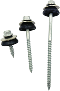 สกรูหัวหกเหลี่ยมเจาะเองได้ สำหรับหลังคาไฟเบอร์กลาสโพลีคาร์บอเนต C5 - Product Image 4