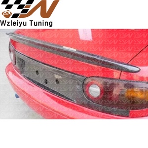 Matrícula de maletero trasero de fibra de carbono estilo E de alta calidad apta para Mazda Miata <span class=keywords><strong>MX5</strong></span> <span class=keywords><strong>NA</strong></span> montaje de lujo - Product Image 5