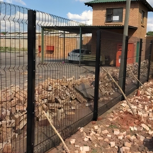 Valla antiescalada de alta seguridad Metal 358 Valla de malla de alambre de seguridad para estación de energía ferroviaria de límite de aeropuerto - Product Image 6