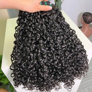 12a Fumi Super Double Drawn Virgin Human Hair <b>Pixie</b> Curls Bundles - Product Image 3