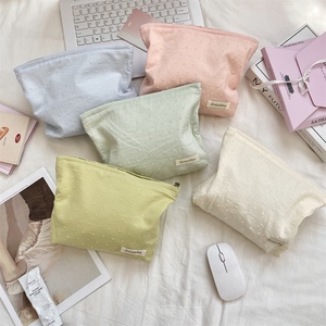 Borse per cosmetici floreali eleganti-sacchetti per il trucco in poliestere resistente, leggeri e portatili con grande capacità per i <span class=keywords><strong>viaggi</strong></span> - Product Image 3