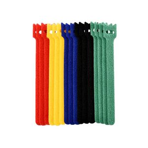 Custom <b>Adhesive</b> <b>Hook</b> and Loop Straps Reusable Cinch Straps Nylon <b>Hook</b> and Loop Fastener Cable Elastic Straps Tela Velcroes - Product Image 1
