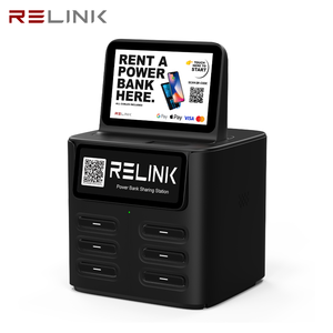 8000mAh 6 khe cắm ngân hàng điện chia sẻ trạm và chia sẻ Trạm Sạc cho ngân hàng điện ngoài trời cho thuê kinh doanh - Product Image 1