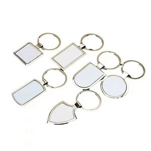 Hot Sale Custom Shape Sublimation Keyrings Customized Blank Metal Heart Transfer Printing Keyholder DIY Keychains - Product Image 5
