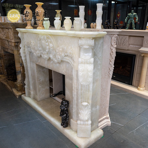 Cheminée Meuble TV Luxe Marbre Intérieur Cheminée Mantel Surround - Product Image 6
