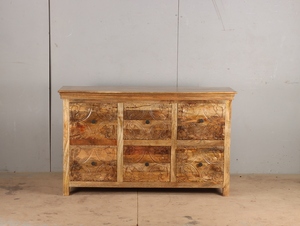 Modern Wooden Buffet <b>Storage</b> Cabinet <b>Sideboard</b> with Premium Finish for Dining Room Kitchen Living Room Hotel Apartment Furniture - Product Image 4