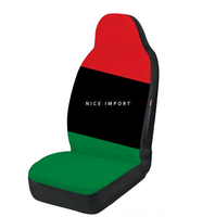 Housses de siège de voiture à motif drapeau de la Jamaïque, housses de siège tendance pour l'intérieur des voitures, ajustement universel pour la plupart des voitures, berlines, camions, SUV