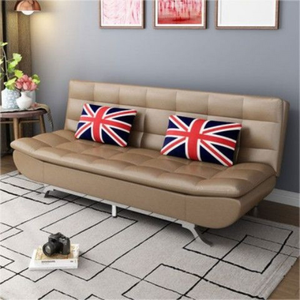 Moderno Sofá Cama Plegable de Madera Convertible e Inteligente para Pared, Muebles para Sala de Estar con Tapicería de Tela y Almacenamiento para Apartamento - Product Image 5