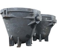 Pot à Scories de Cuivre DURNEX 12m³ |   Pot à Scories en Acier Coulé Robuste pour la Fusion du Cuivre et les Usines Métallurgiques