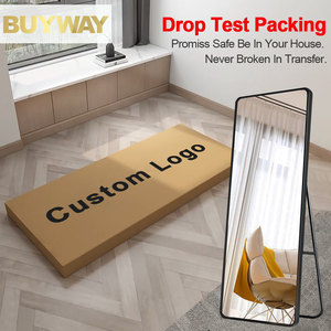 Trang trí nội thất hiện đại glass cao phòng khách trang trí khung lớn đứng lớn đầy đủ cơ thể tường đầy đủ chiều dài sàn gương cho phòng ngủ - Product Image 6