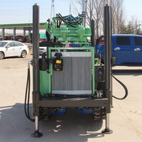 MKDQZ-160 Foreuse hydraulique pneumatique à chenilles stable pour le forage de puits d'eau et le forage de roches dures