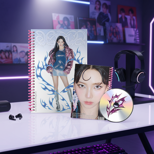 Aespa K-Pop Album 1st-Armageddon [Superbeing Ver.] Publication électronique de livre d'affiches lenticulaires pliées 104P - Product Image 3