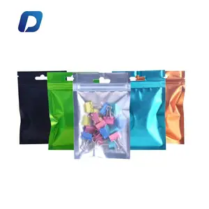 In-Stock di colore solido sacchetto sottovuoto per ufficio accessori di fornitura impermeabile per l'industria alimentare a prova di umidità con rotocalco stampa