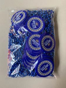 מפעל מותאם אישית 7 מ "מ 33" מ "חרוזי גרא עם 2.5" שרשרת זהב אספקה וקישוט - Product Image 6