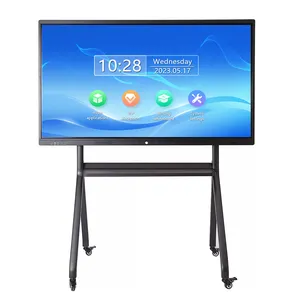 interactive flat panel touch screen 55.65.75.86.98.110 inch in vogue