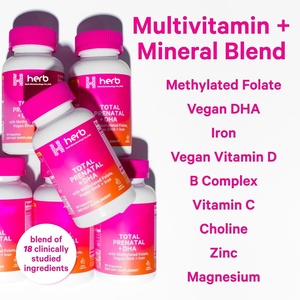 Cápsulas de Vitaminas Prenatales para Adultos OEM/ODM, DHA, Apoyo Nutricional Suave, Vegano, Sabor Natural a Frutas, Suplemento Dietético, 60 Cápsulas - Product Image 2