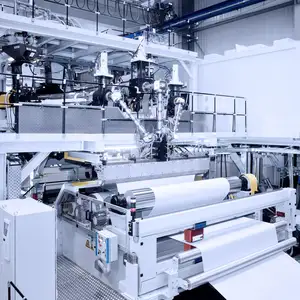 Stof Film Lamineren Machine Productielijn Afbreekbaar Maken Machine Eva Film Voor Zonnepaneel