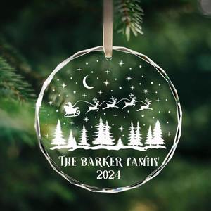 ปริซึมดอกทานตะวันจี้แก้วต้นคริสต์มาสอุปกรณ์สำนักงานชิ้นเดียวพิมพ์ลายคลาสสิกที่กำหนดเอง - Product Image 5