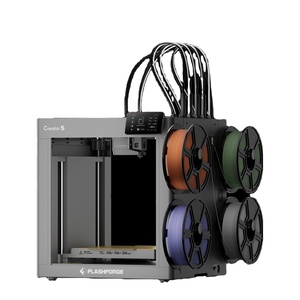 Creator 5 Industrial 4-Toolheads Multi-Color <b>3D</b> <b>Printer</b> | 500% Faster Zero Purge Waste 256*256*256mm Aluminum Hotbed - Product Image 2