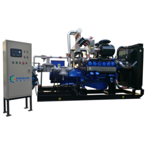 Groupe électrogène VMAN 300KW à refroidissement par eau, démarrage électrique, 380V, Stamford 375kva, pour gaz de synthèse, gaz de biomasse, biogaz, gaz naturel - Product Image 6