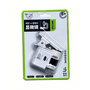 กล้องจุลทรรศน์แบบพกพาสมาร์ทฟอเรสท์ 80X พร้อมคลิปหนีบสำหรับการทดลองทางวิทยาศาสตร์ของนักเรียนและการประเมินเครื่องประดับ - Product Image 4